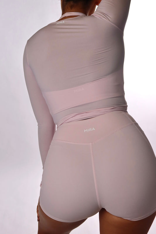 BALLET WRAP TOP LIGHT LIGHT PINK